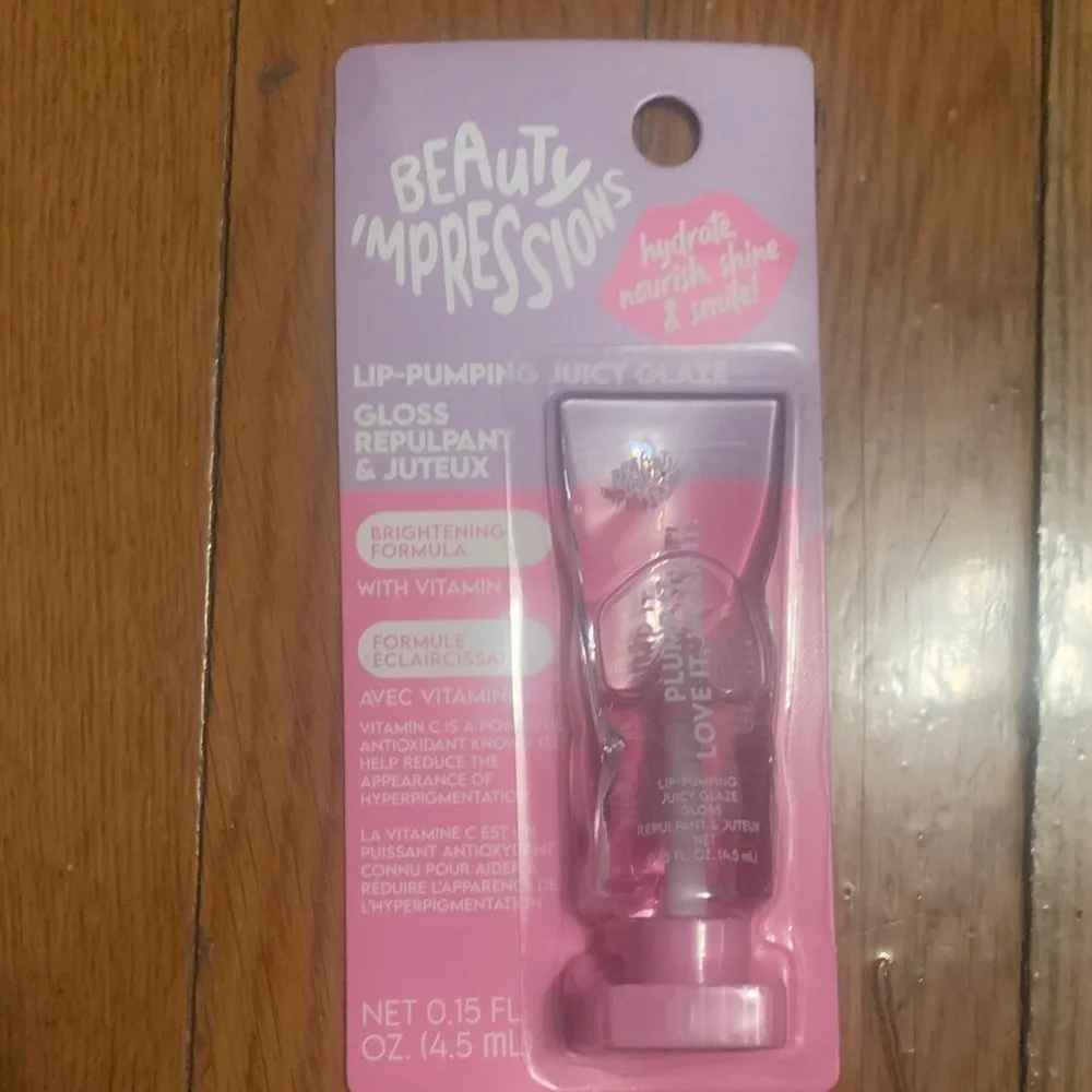 New Lip glaze & hat & eye mask bundle (3 pieces) - Picture 3 of 7